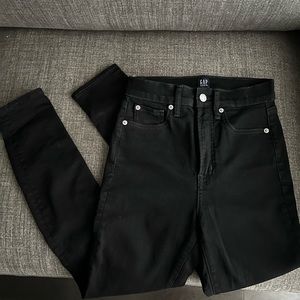 Black Gap Jeans - high waist 25P